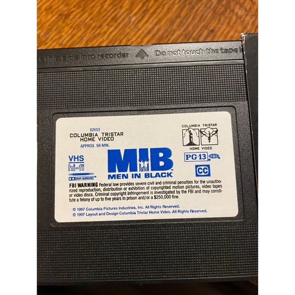 Men In Black VHS, Will Smith and Tommy Lee Jones - Picture 4 of 4